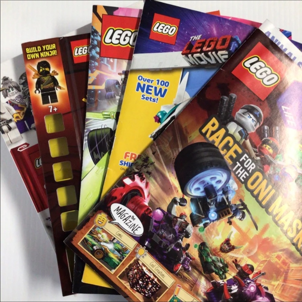 Lego Ninjago Books / Magazine Bundle